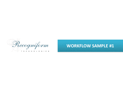 Recogniform Image Processor Workflow example 01